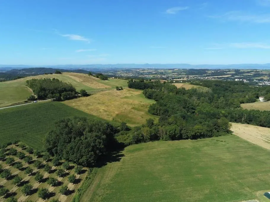 Vila Les Collines De La Drome Saint-Martin-d'Aout Francie